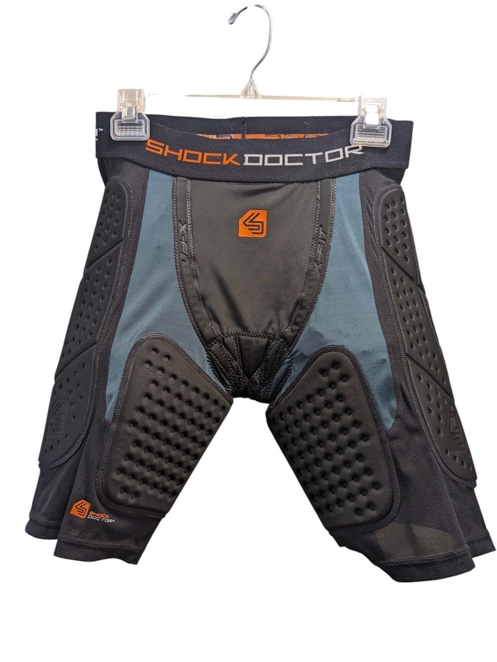Shock Doctor Men’s Shockskin X Fit Impact Compression with Padding - Size Large